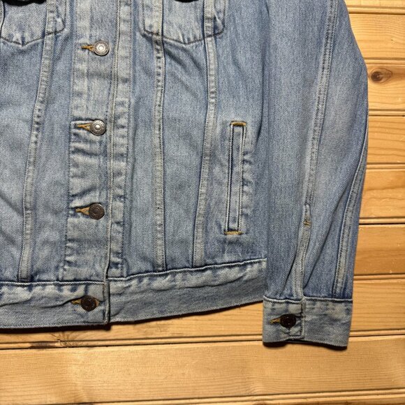 Levis Type III Mid Wash Embroidered American Way Sample Denim Jacket - Small - Picture 6 of 16